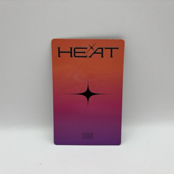 (G)I-DLE Miyeon Heat Blaze Ver Official Photocard PC KPop Gidle I-dle - Picture 2 of 2